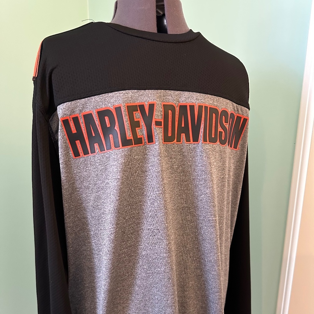Harley Davidson Long Sleeve Performance T-shirt